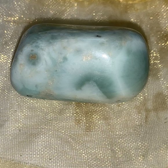 Larimar Freeform Stone Crystal from the Dominican Republic - Picture 1 of 4